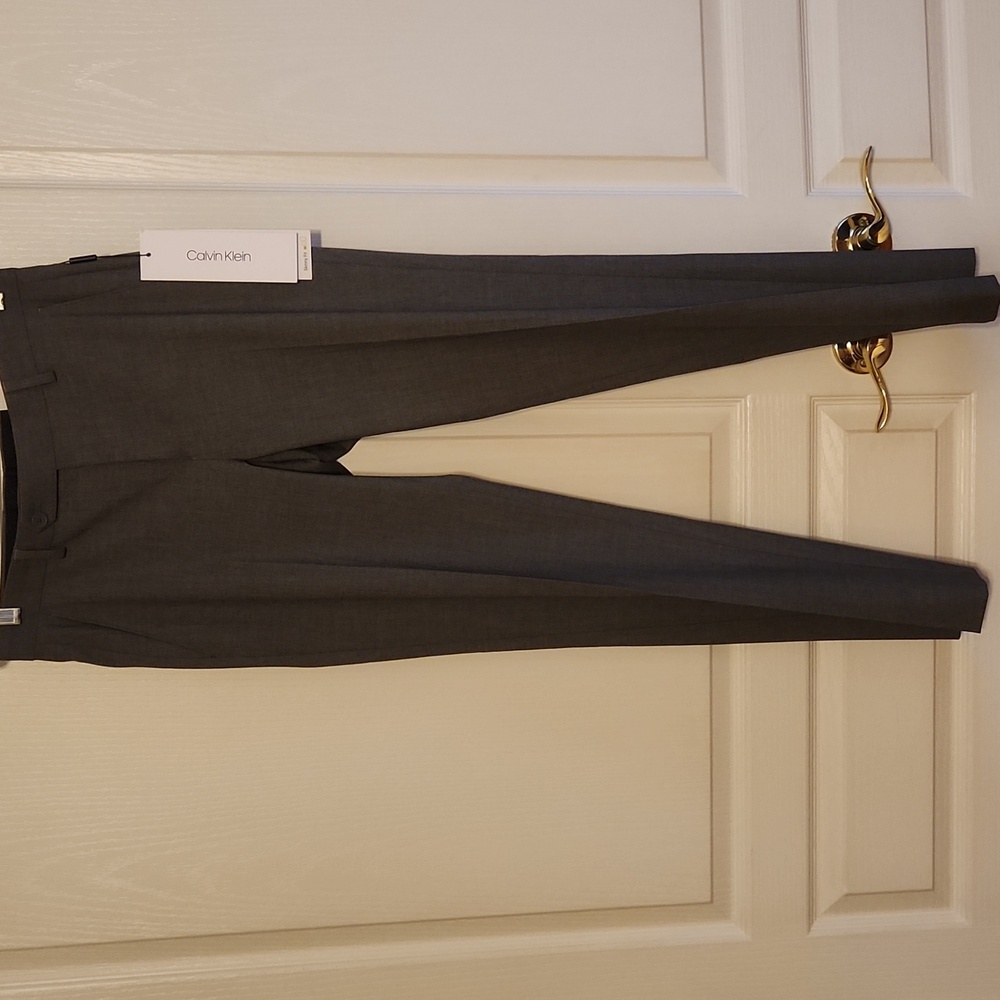 Calvin Klein Dark Gray Trousers